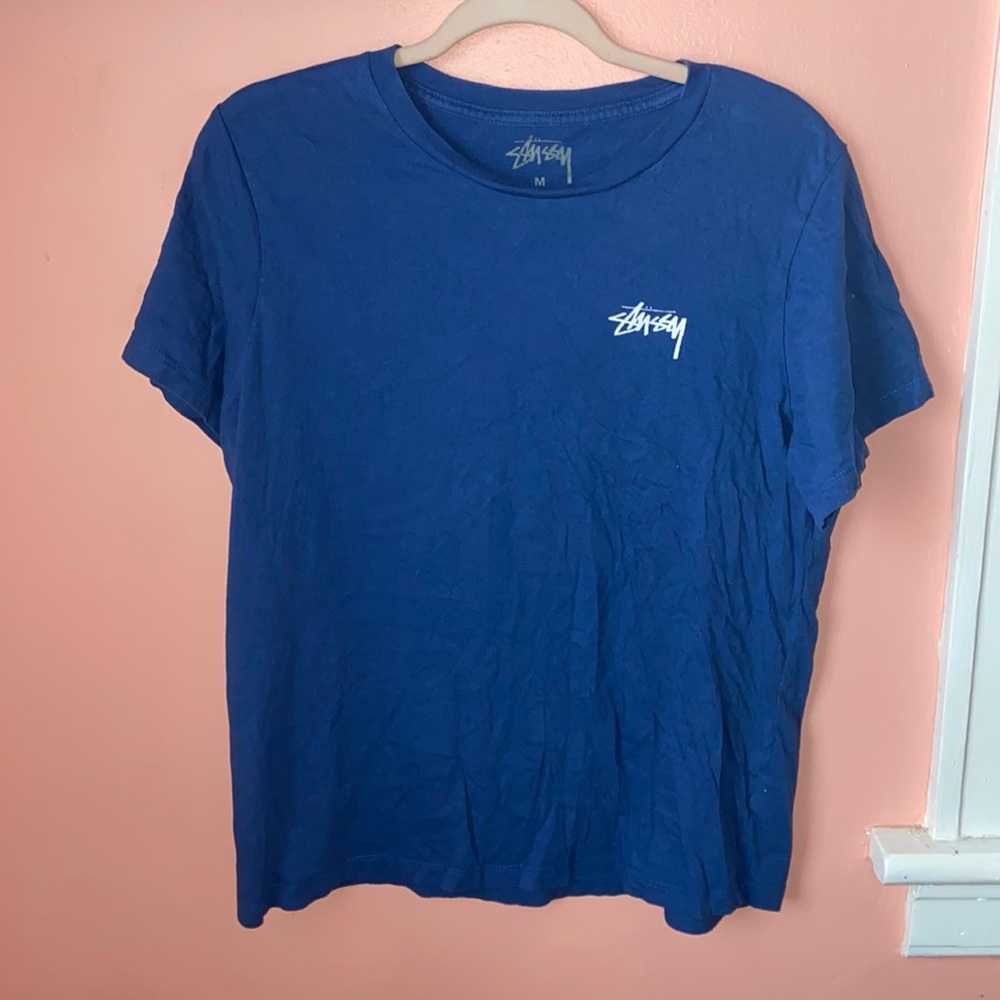 Royal Blue Stussy Tshirt